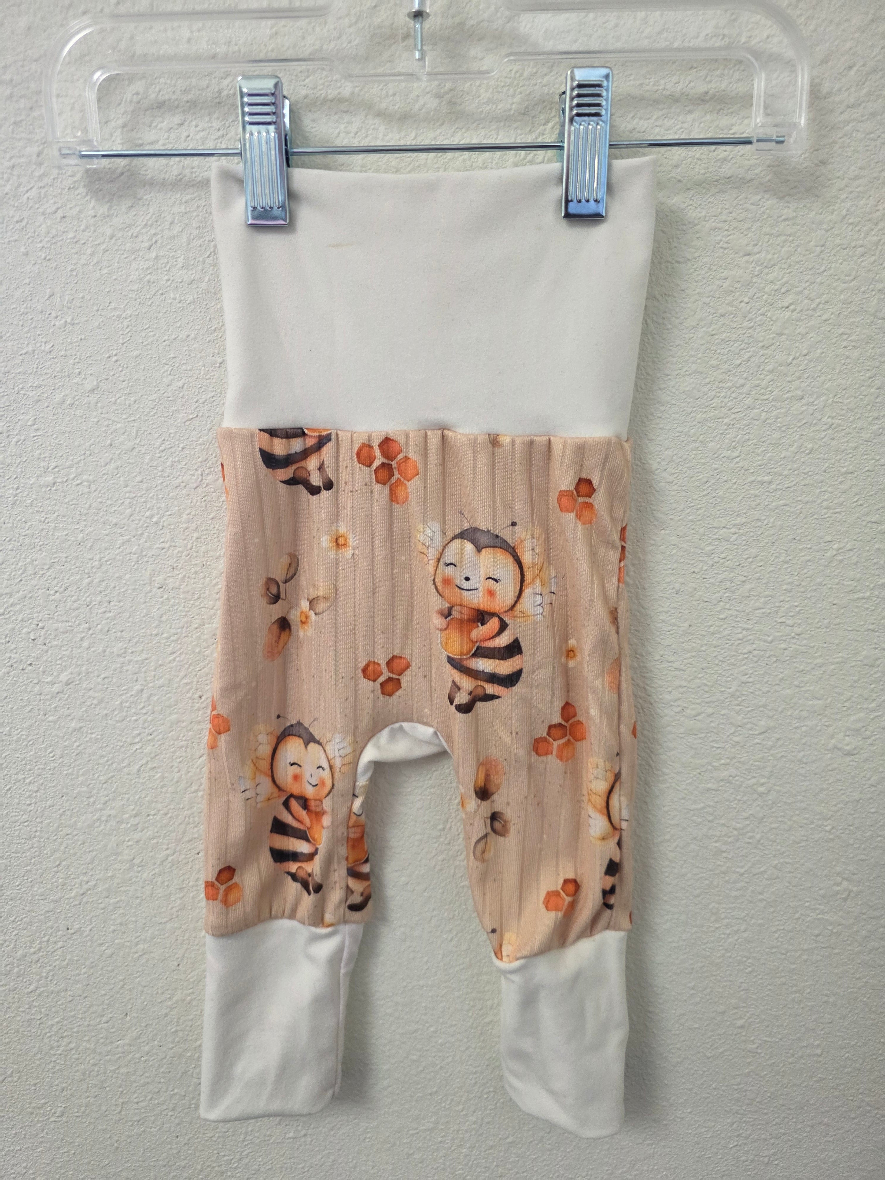 Handmade Grow-with-me Joggers NB