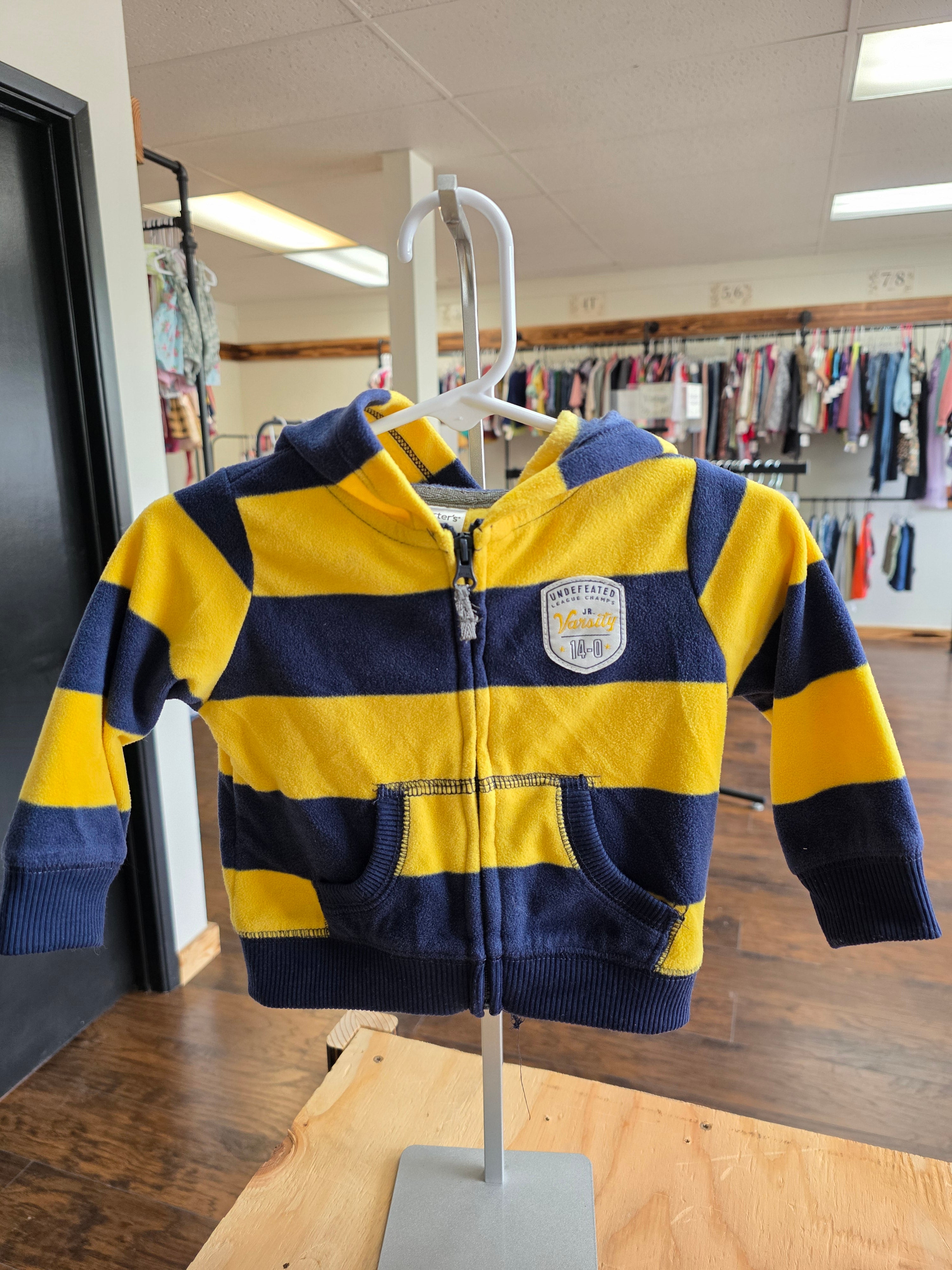 Carter’s Zipper Hoodie 6M