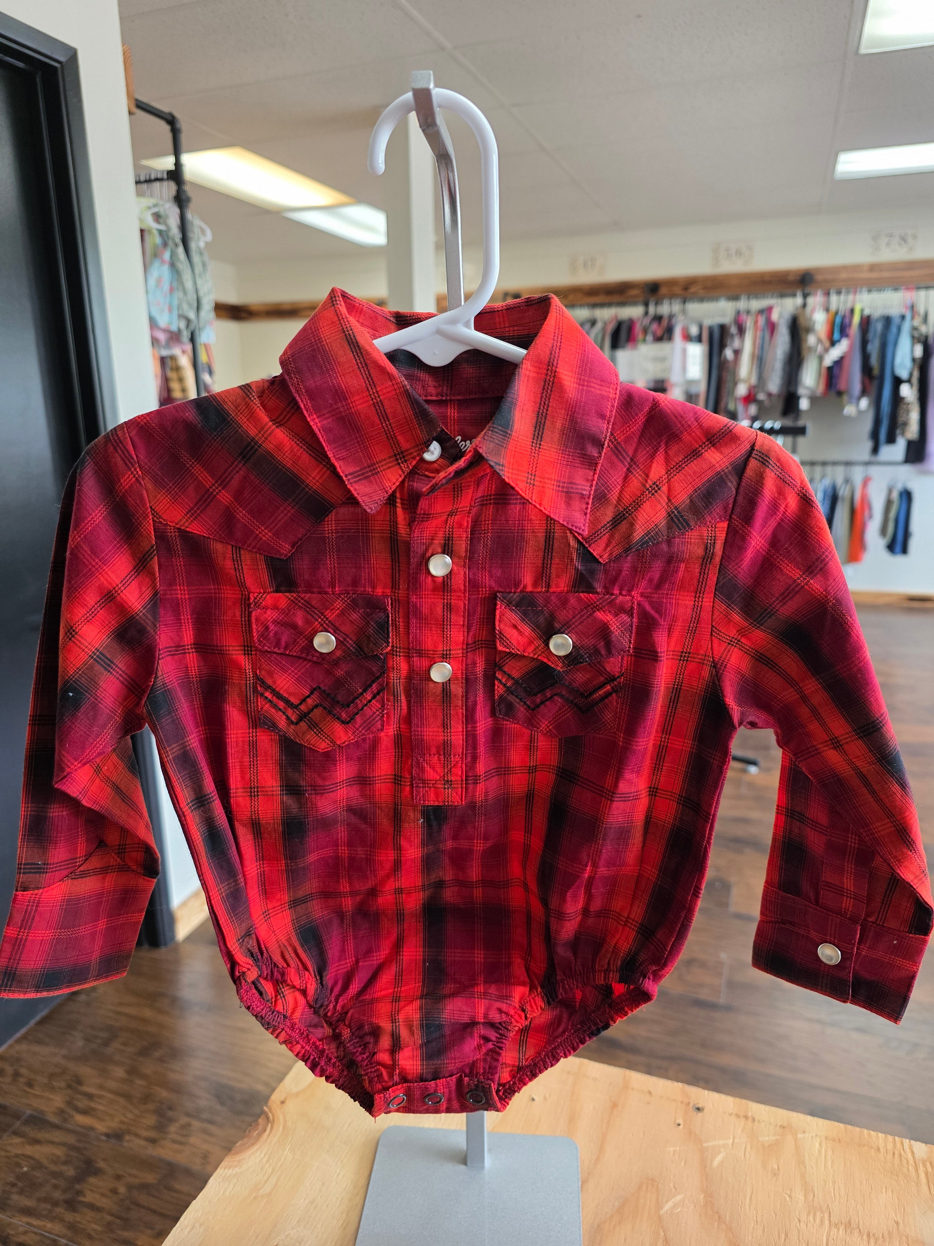 Wrangler Bodysuit 3-6M