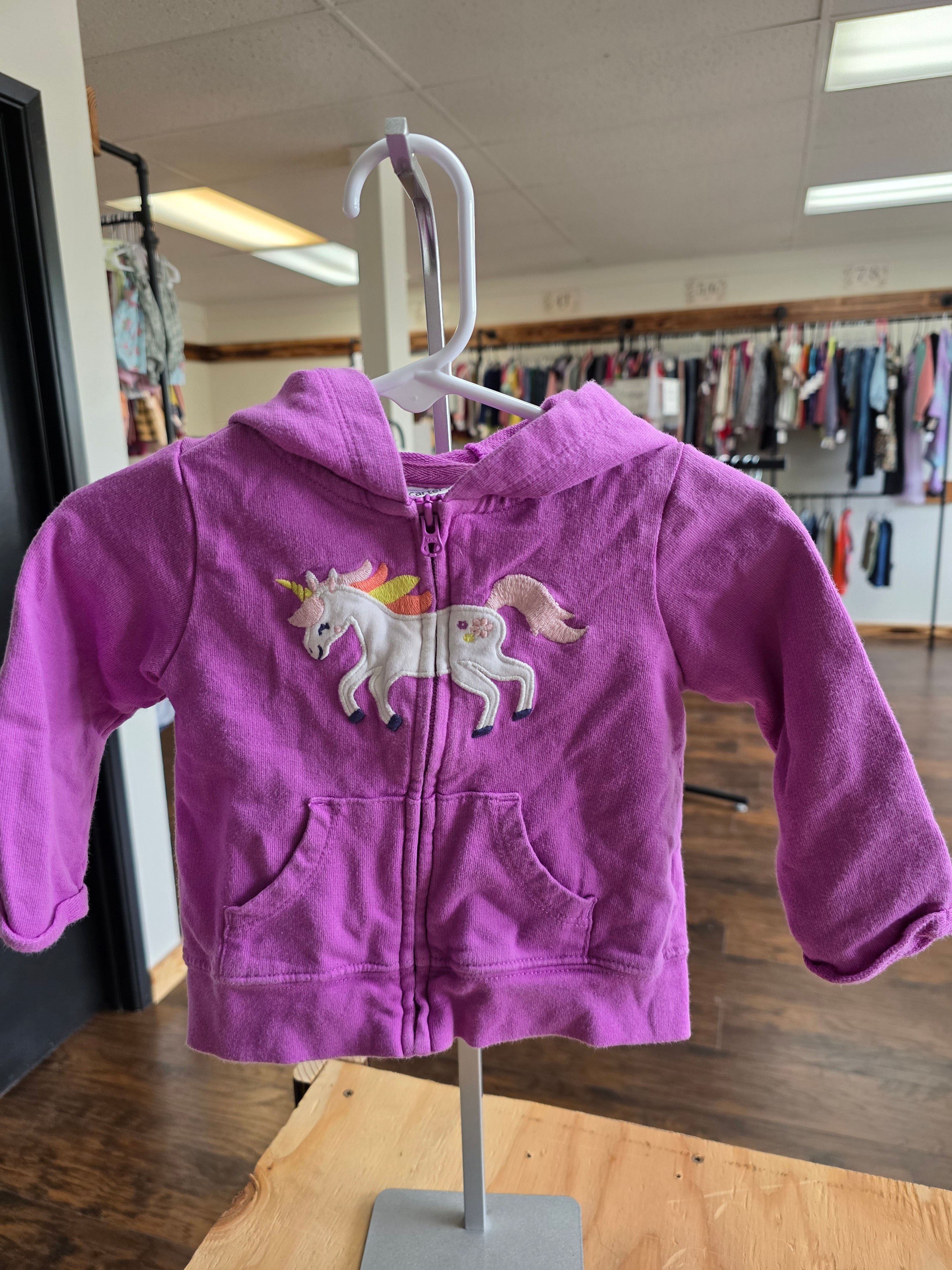 Carter’s Zipper Hoodie 6M