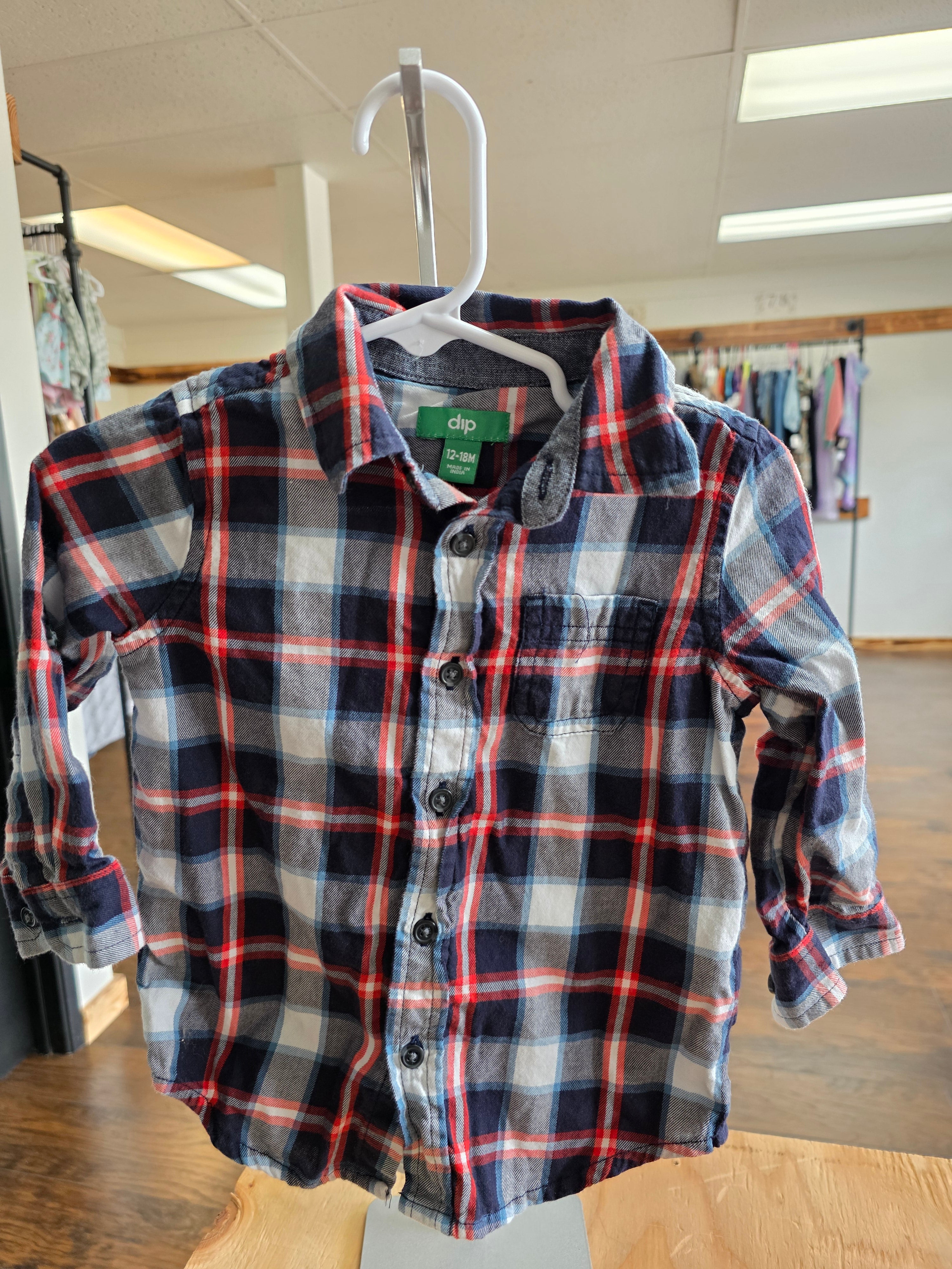 Dip Long Sleeve 12-18M