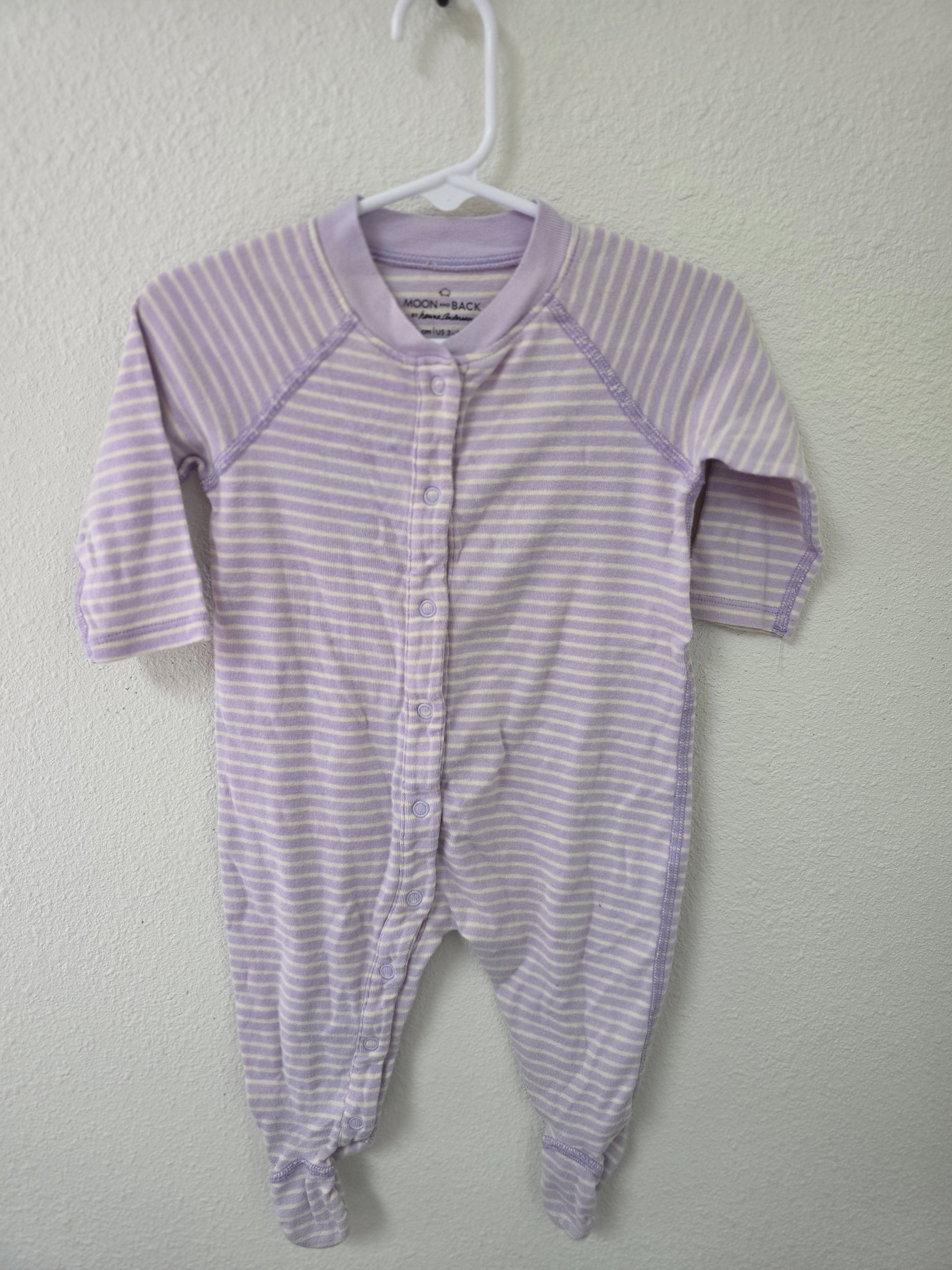 Moon and Back Pajamas 3-6M
