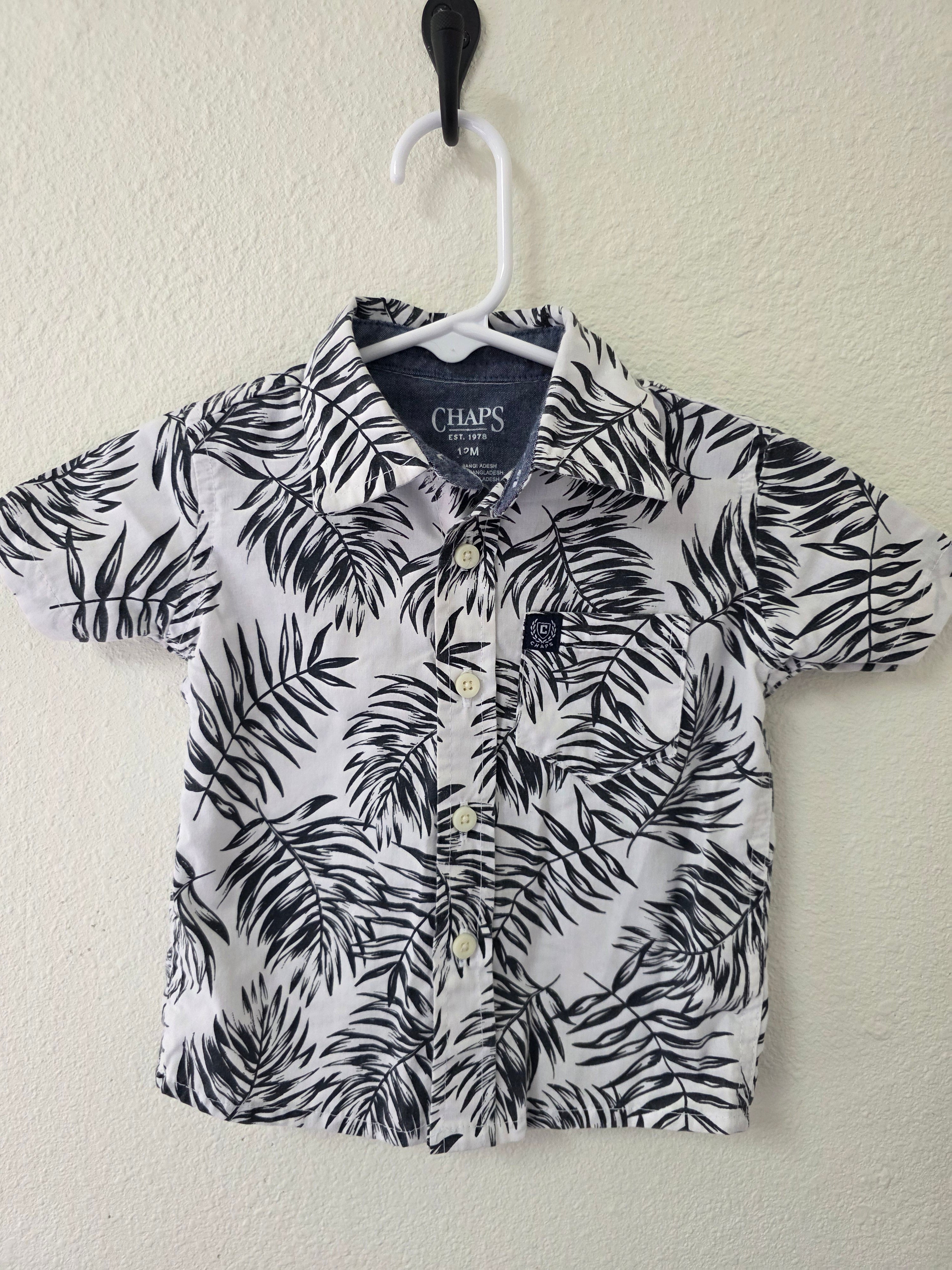 Chaps Short Sleeve 12M
