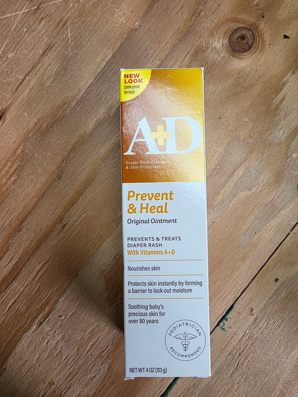 New A&D ointment