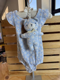 Rabbit Bear Romper 3-6M