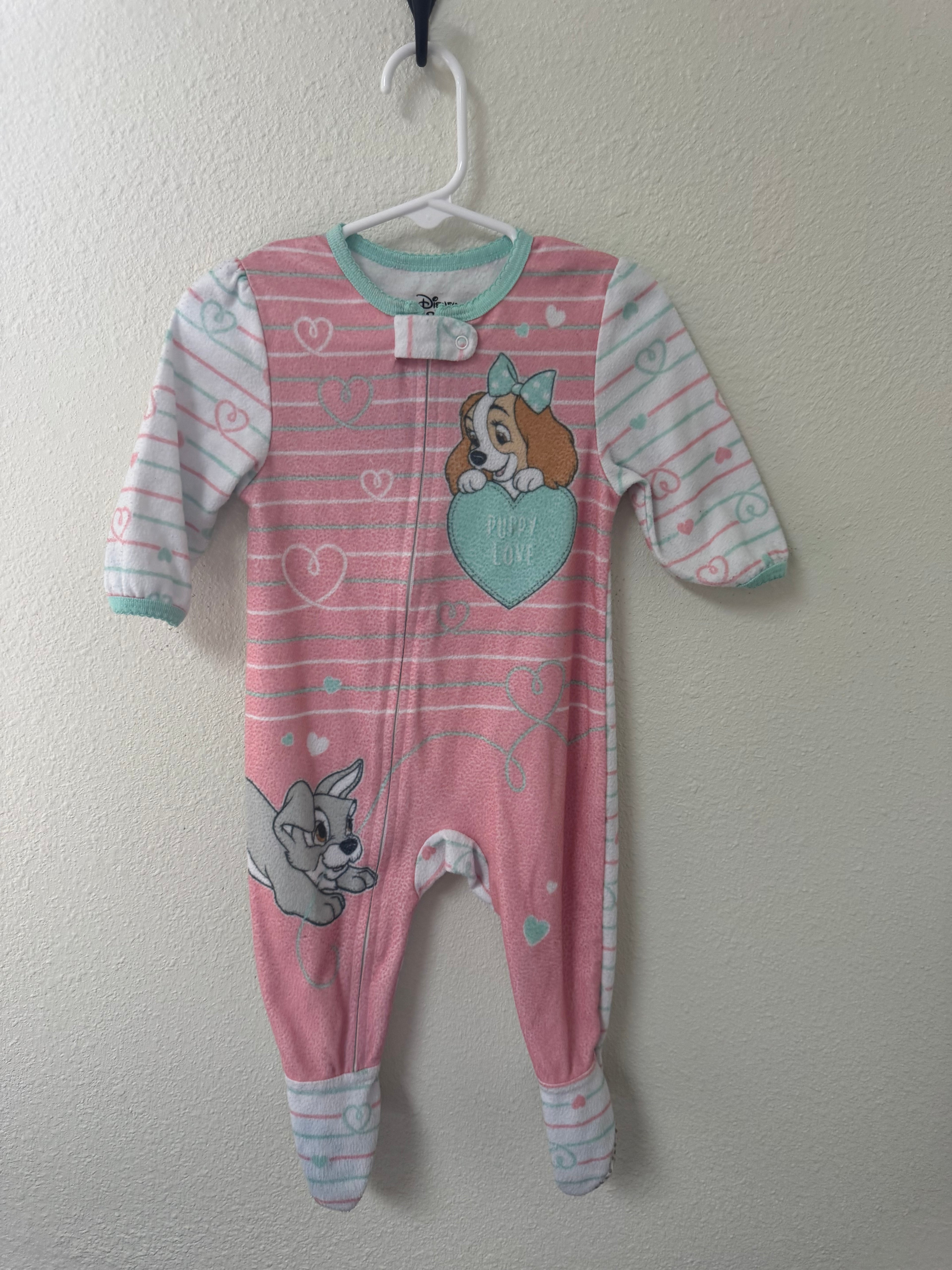 Disney Baby Pajamas 12M