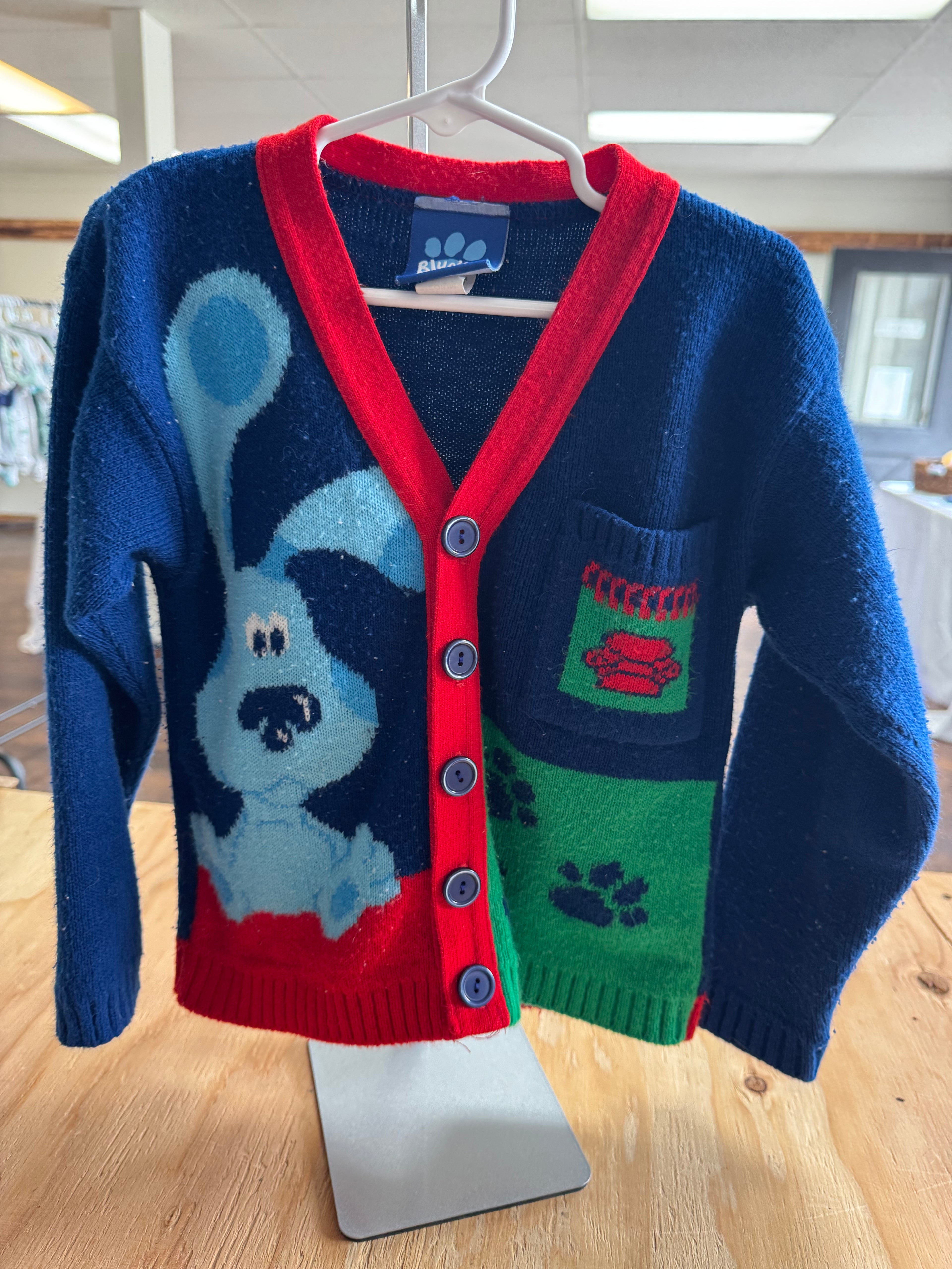 Blue’s Clues Cardigan 5/6