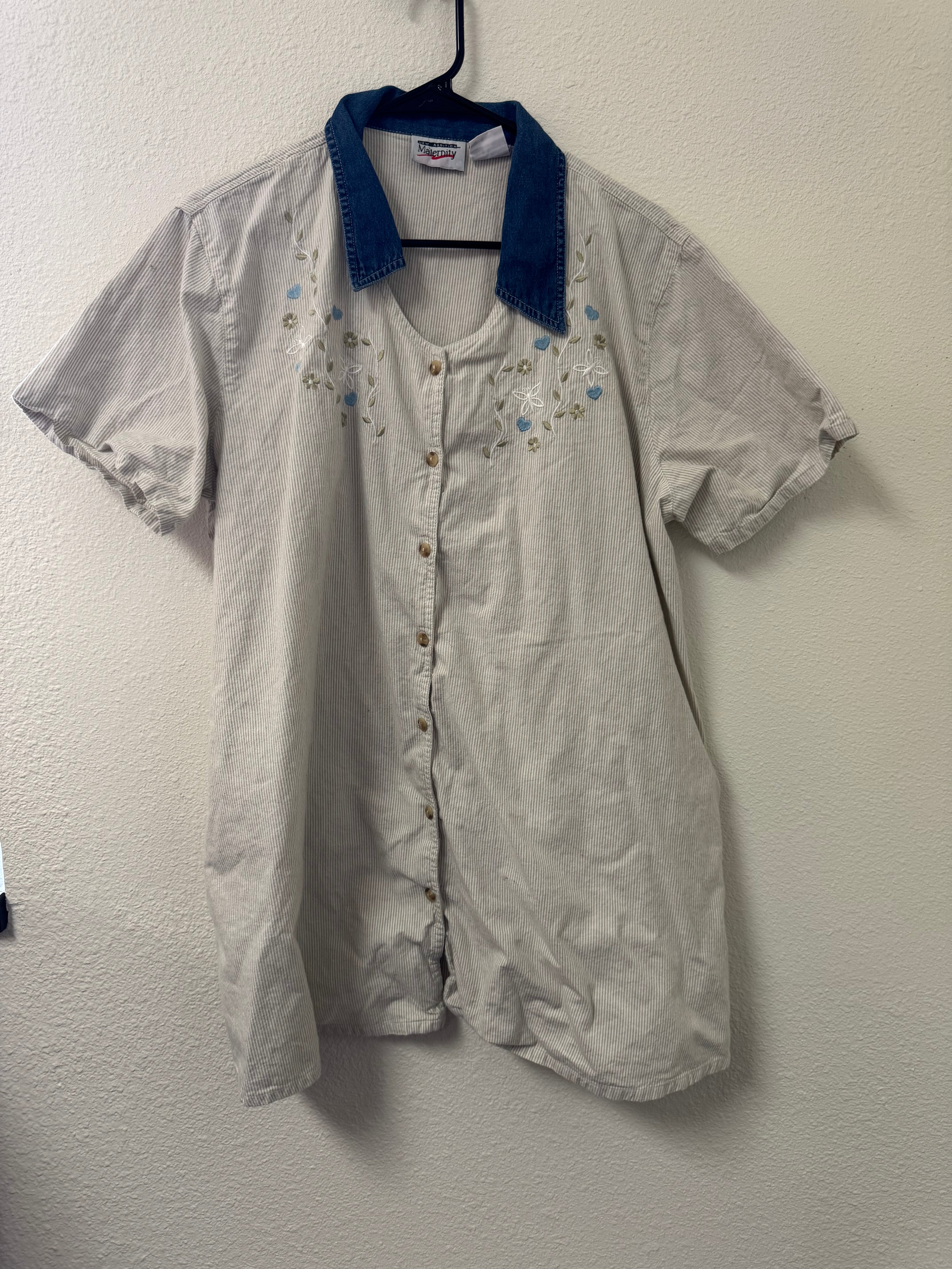 New Addition Maternity Shirt M