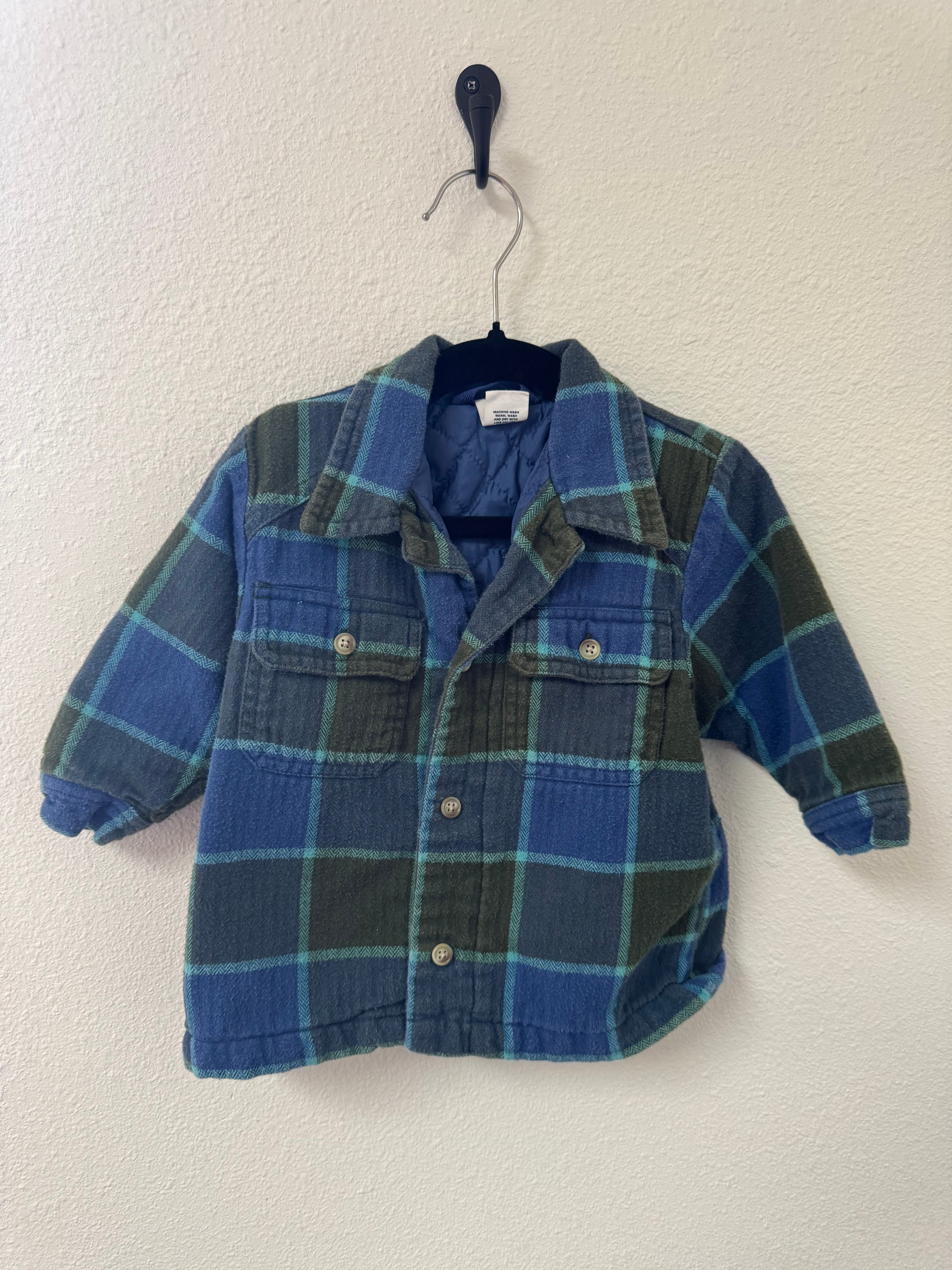 Baby Gap Lined Flannel 12-18M