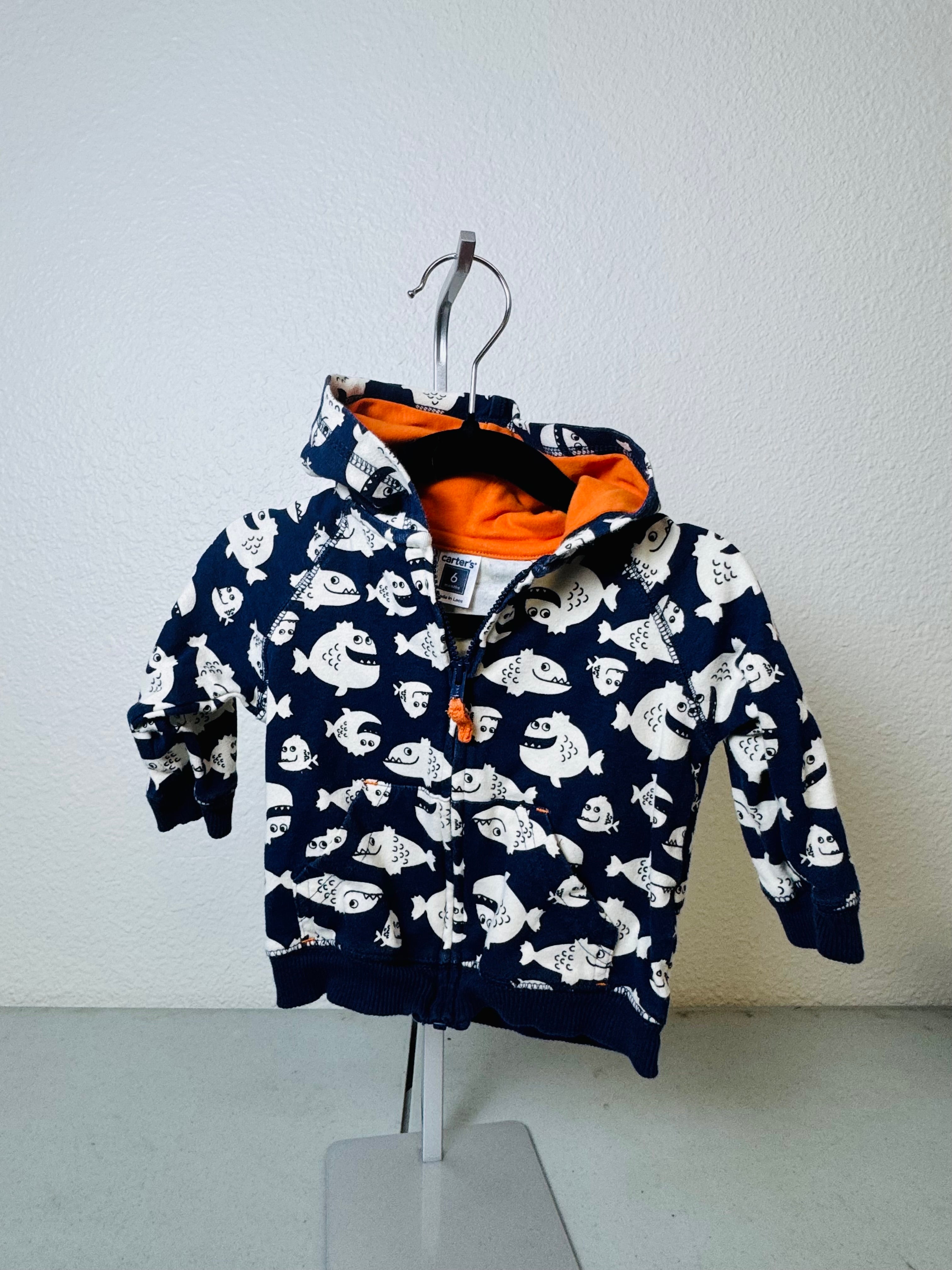Carter’s Zip Hoodie 6M