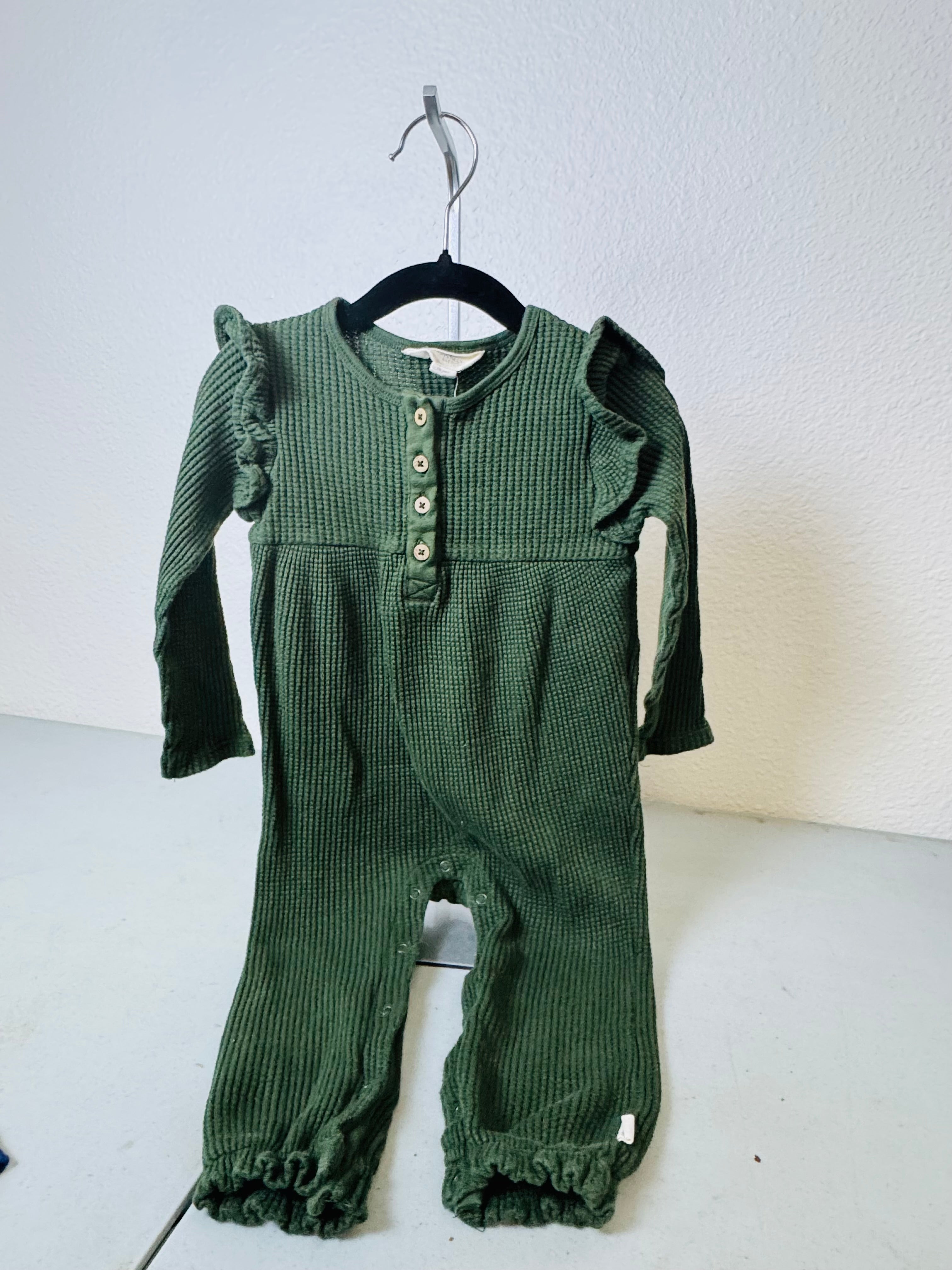 Burt’s Bees Baby Waffle Romper 18M