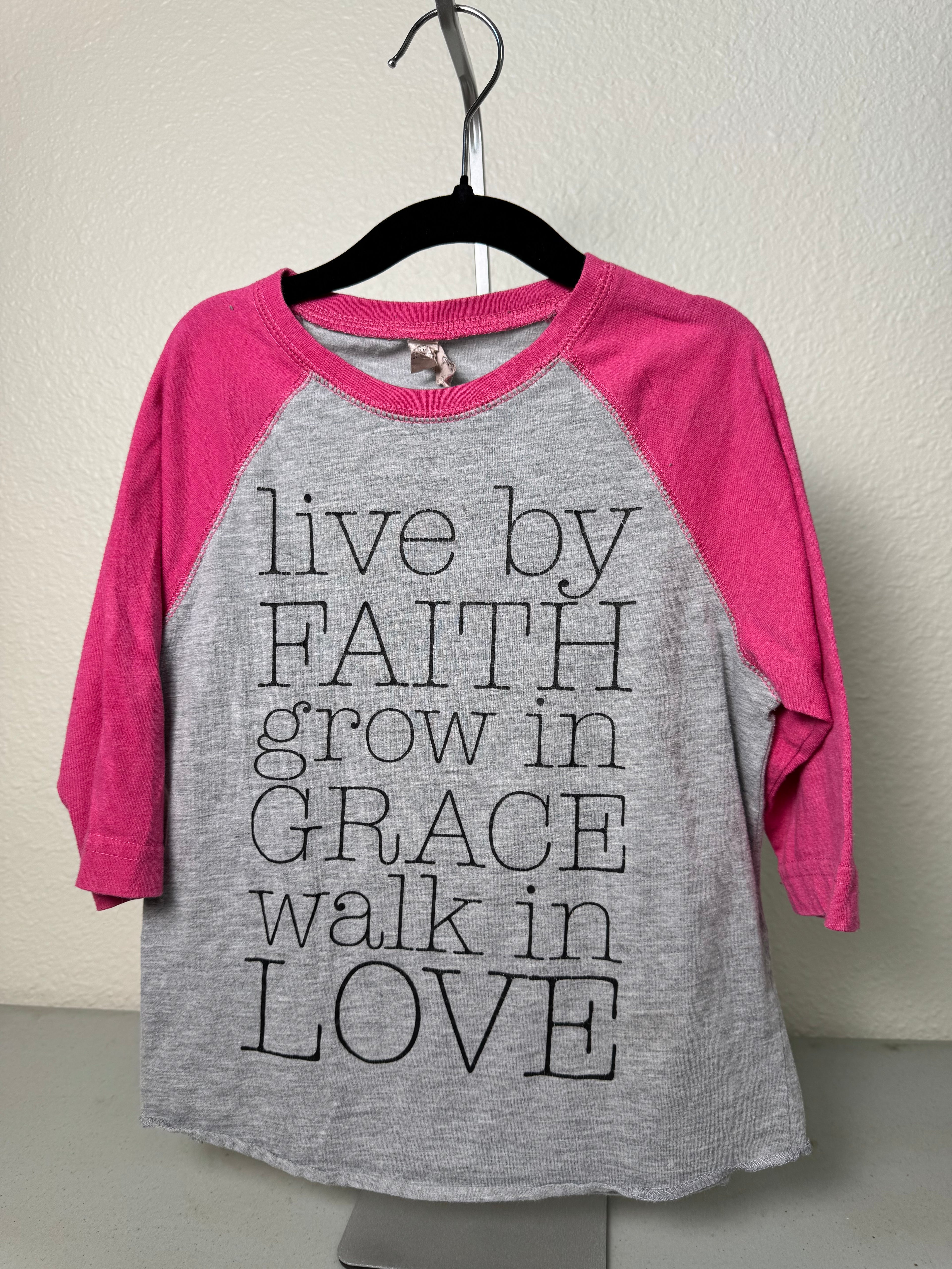Live and Tell 3/4 Sleeve 5T