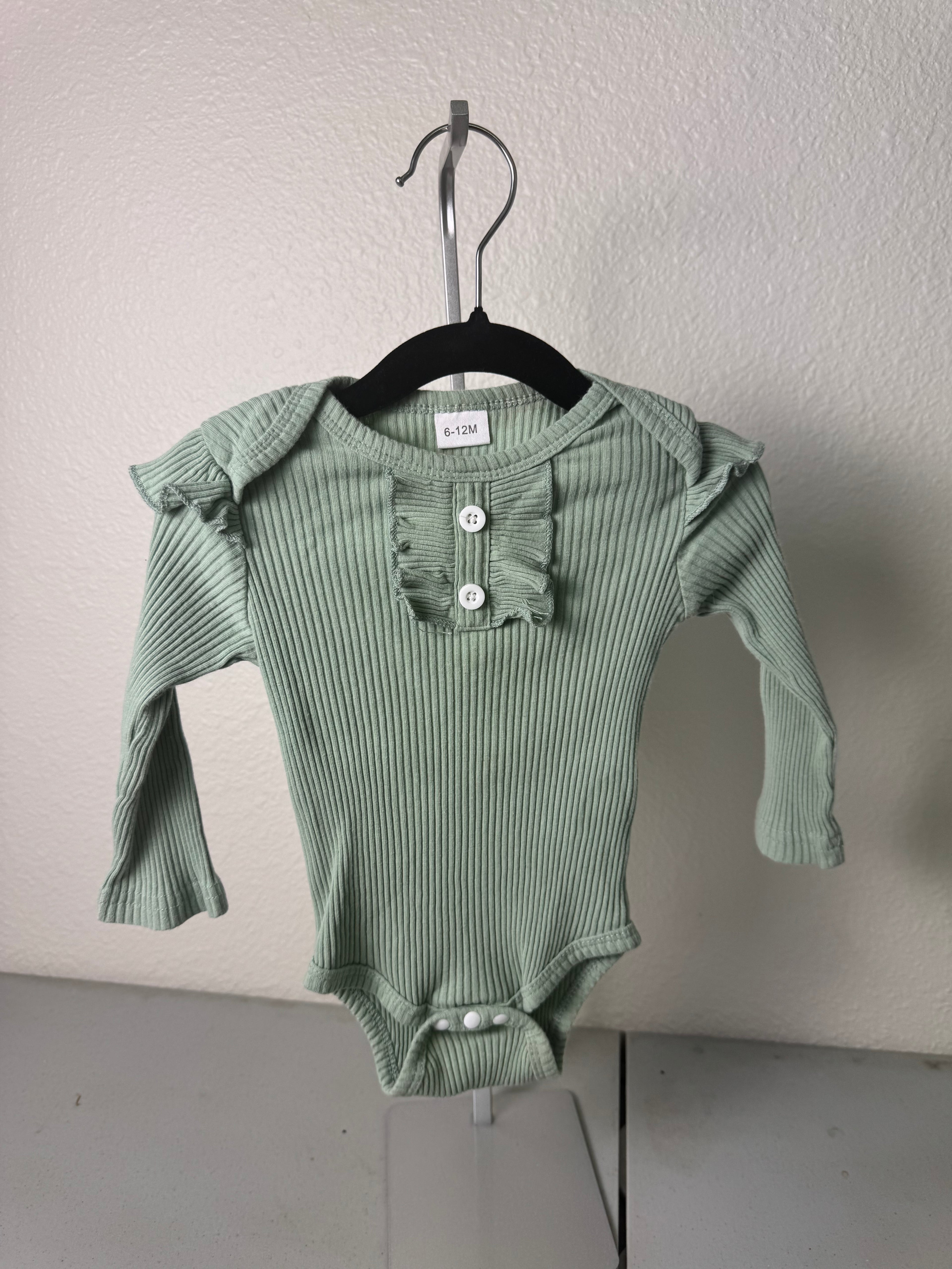 Unknown Brand Ribbed Bodysuit 6-12M