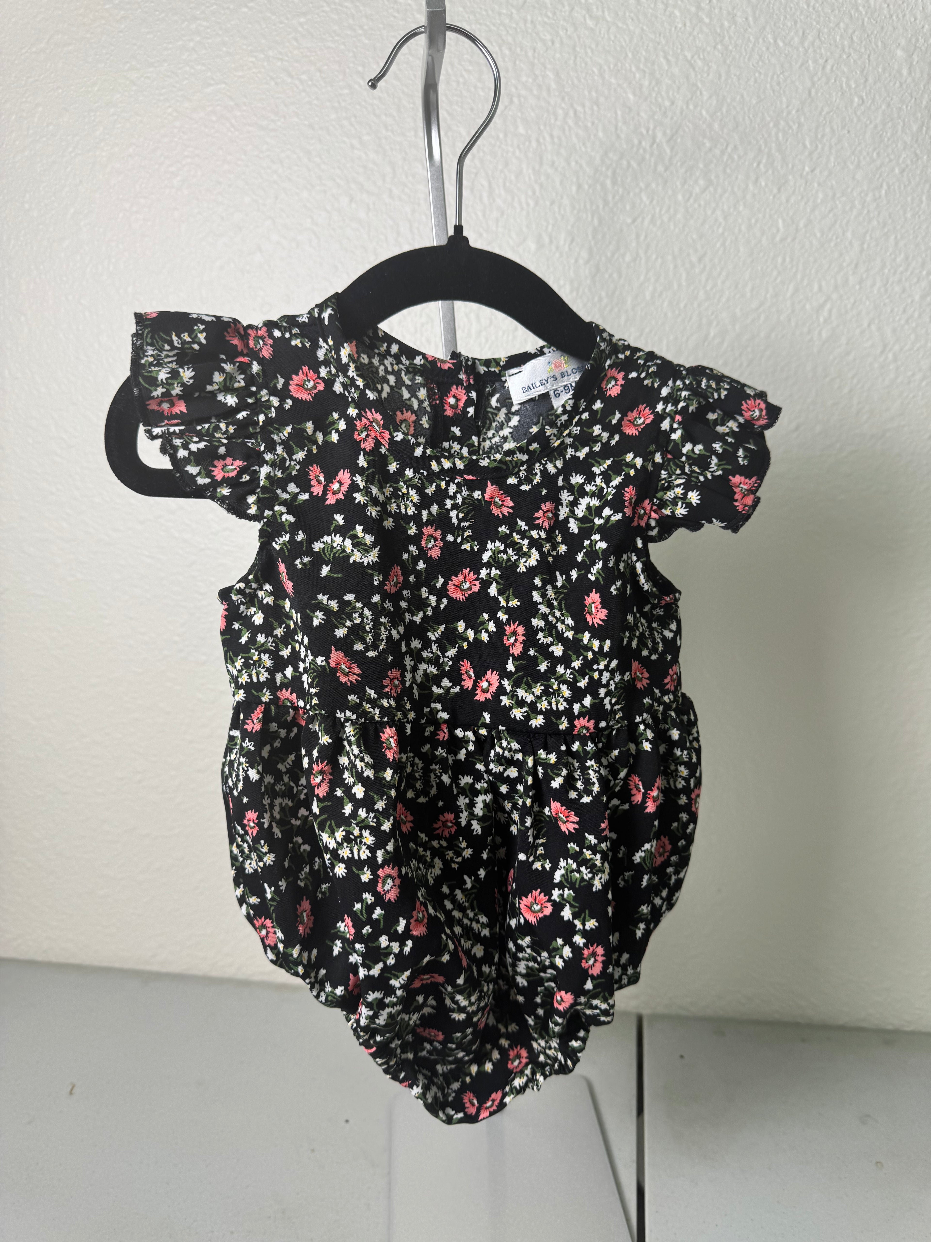 Bailey’s Blossoms Romper 6-9M