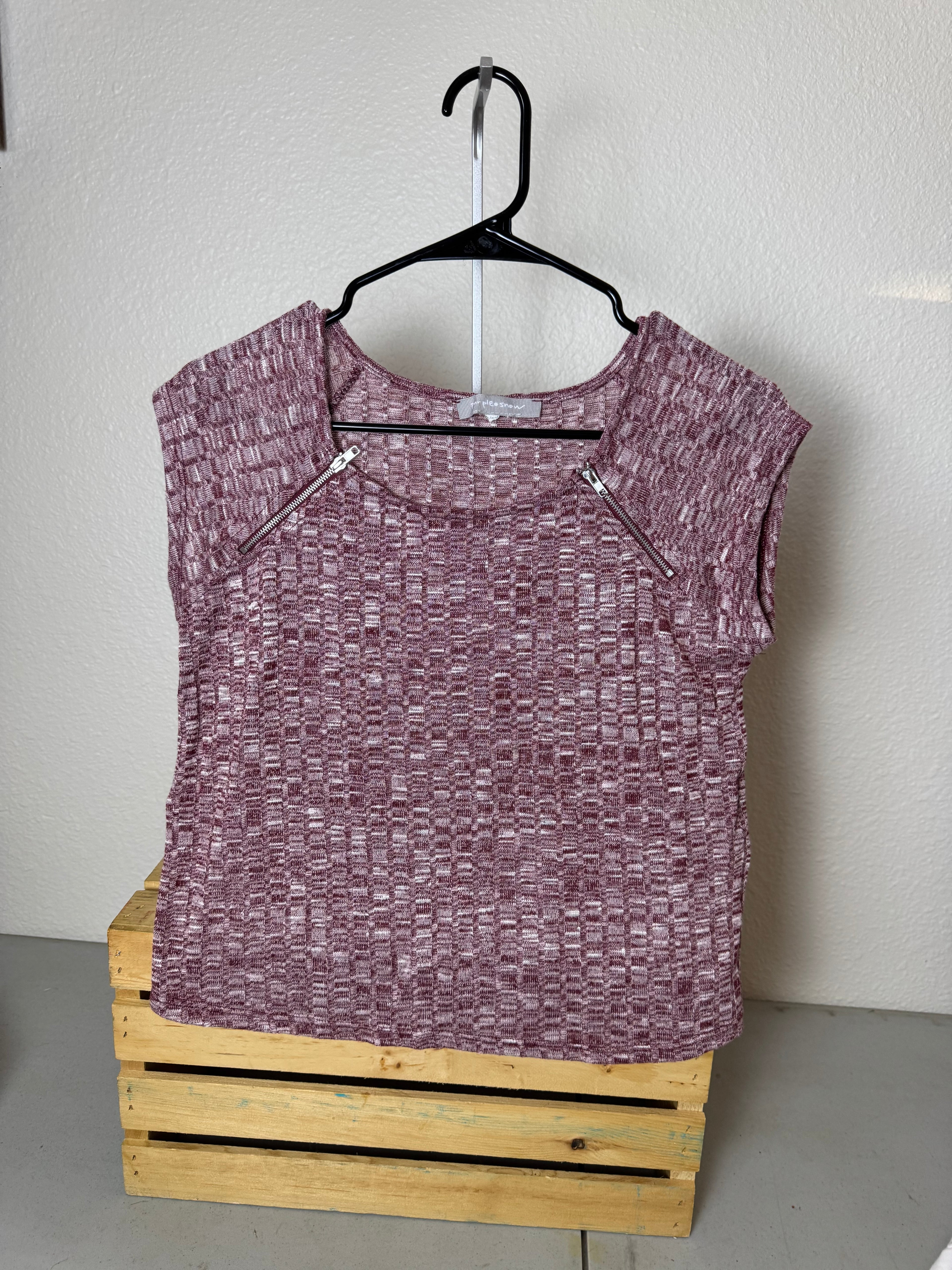 Purple Snow Short Sleeve M