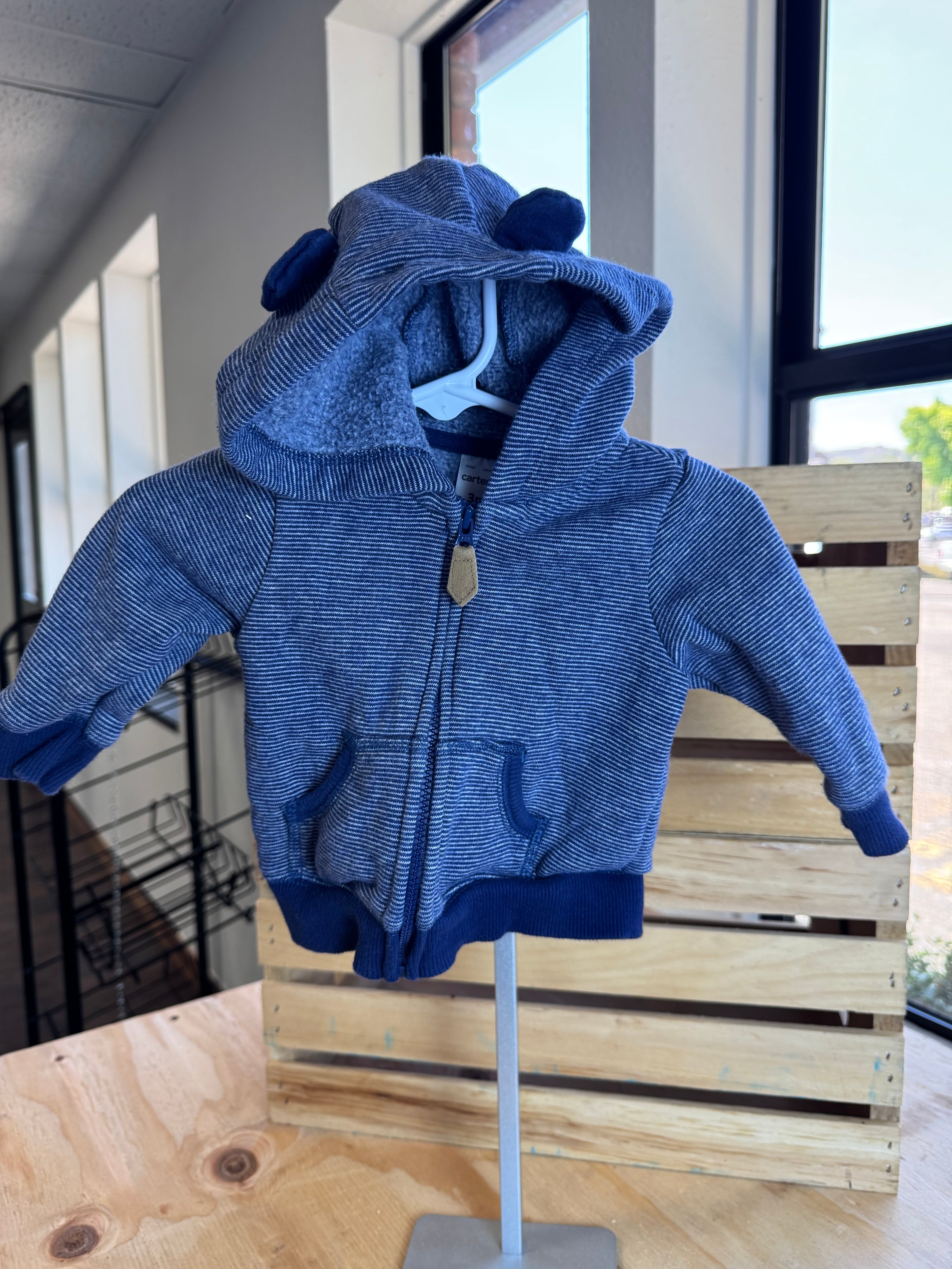 Carter’s Zipper Hoodie 3M