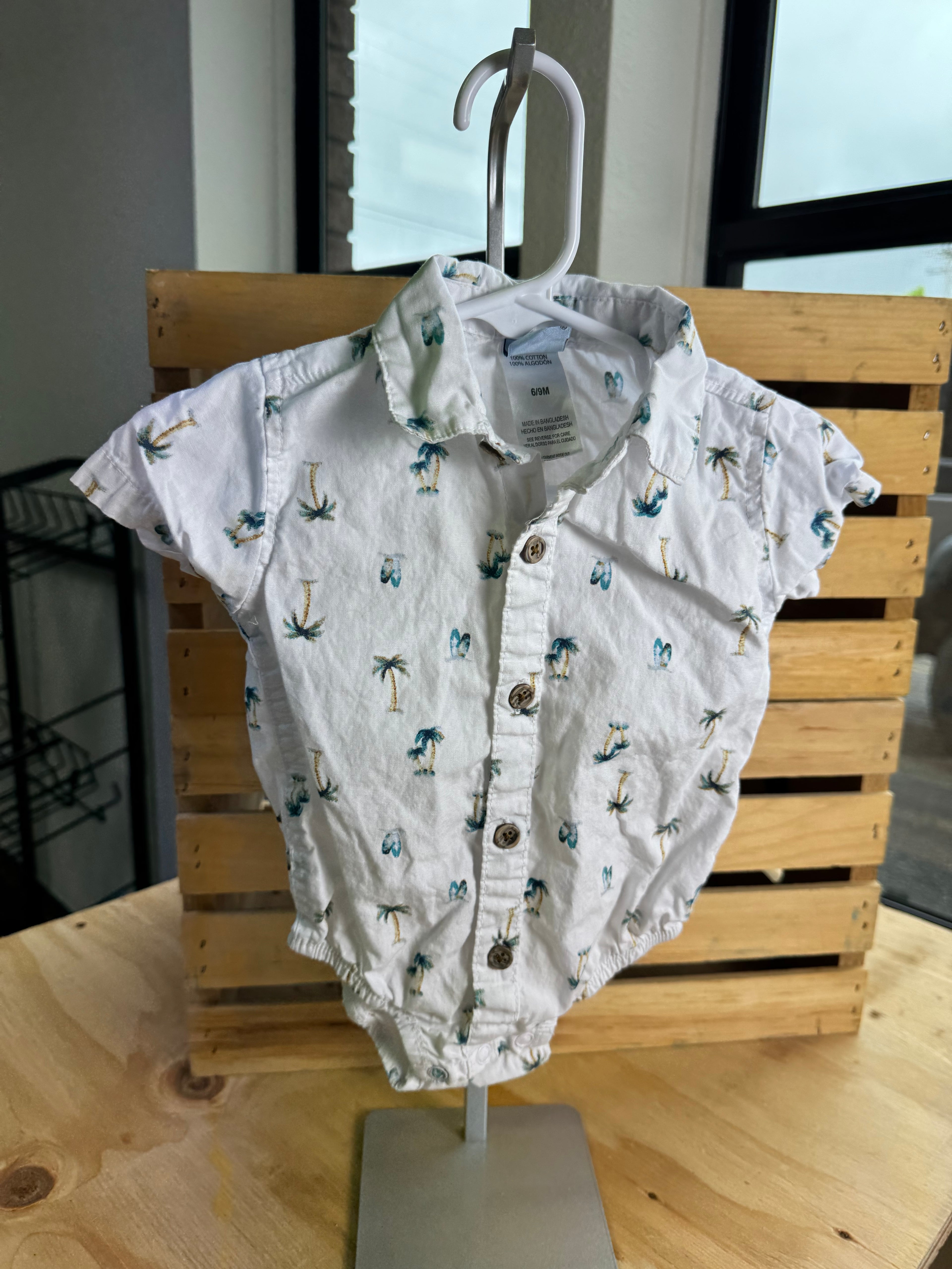 Little Lad Romper 6/9M