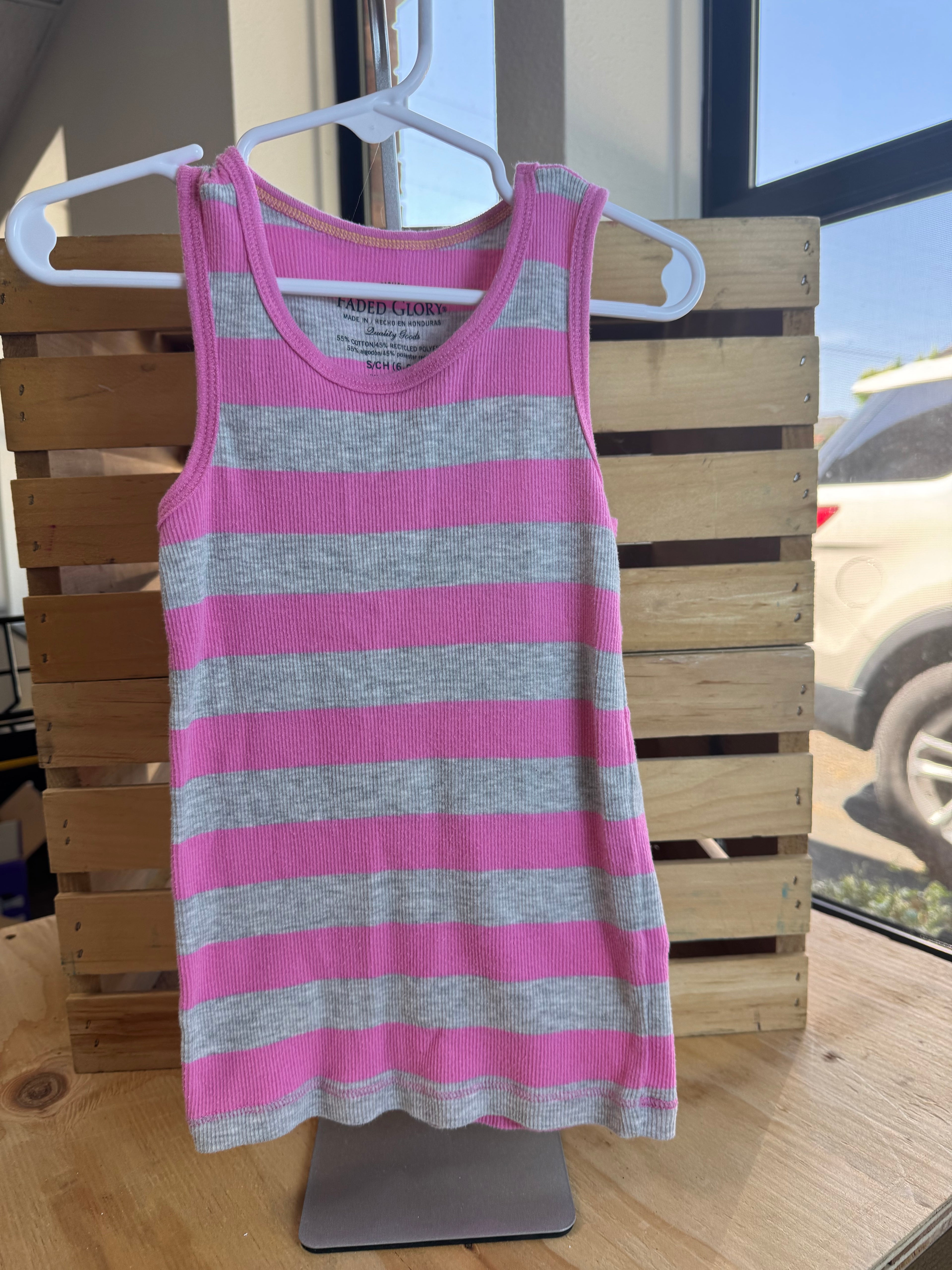 Faded Glory Tank 6-6X