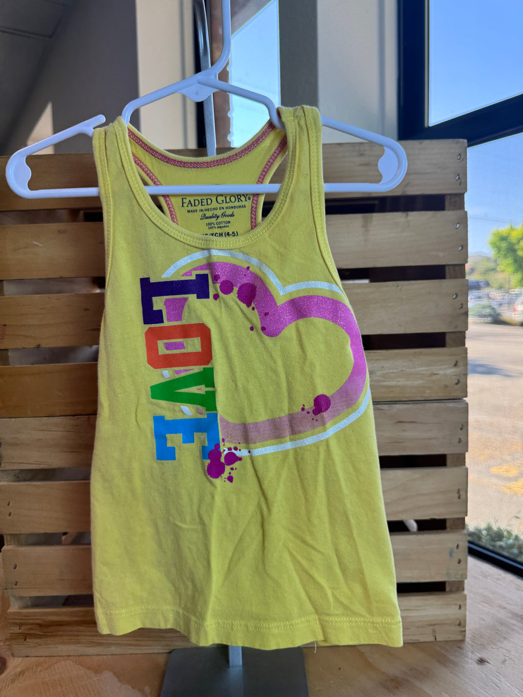 Faded Glory Shorts and Tank 4-5