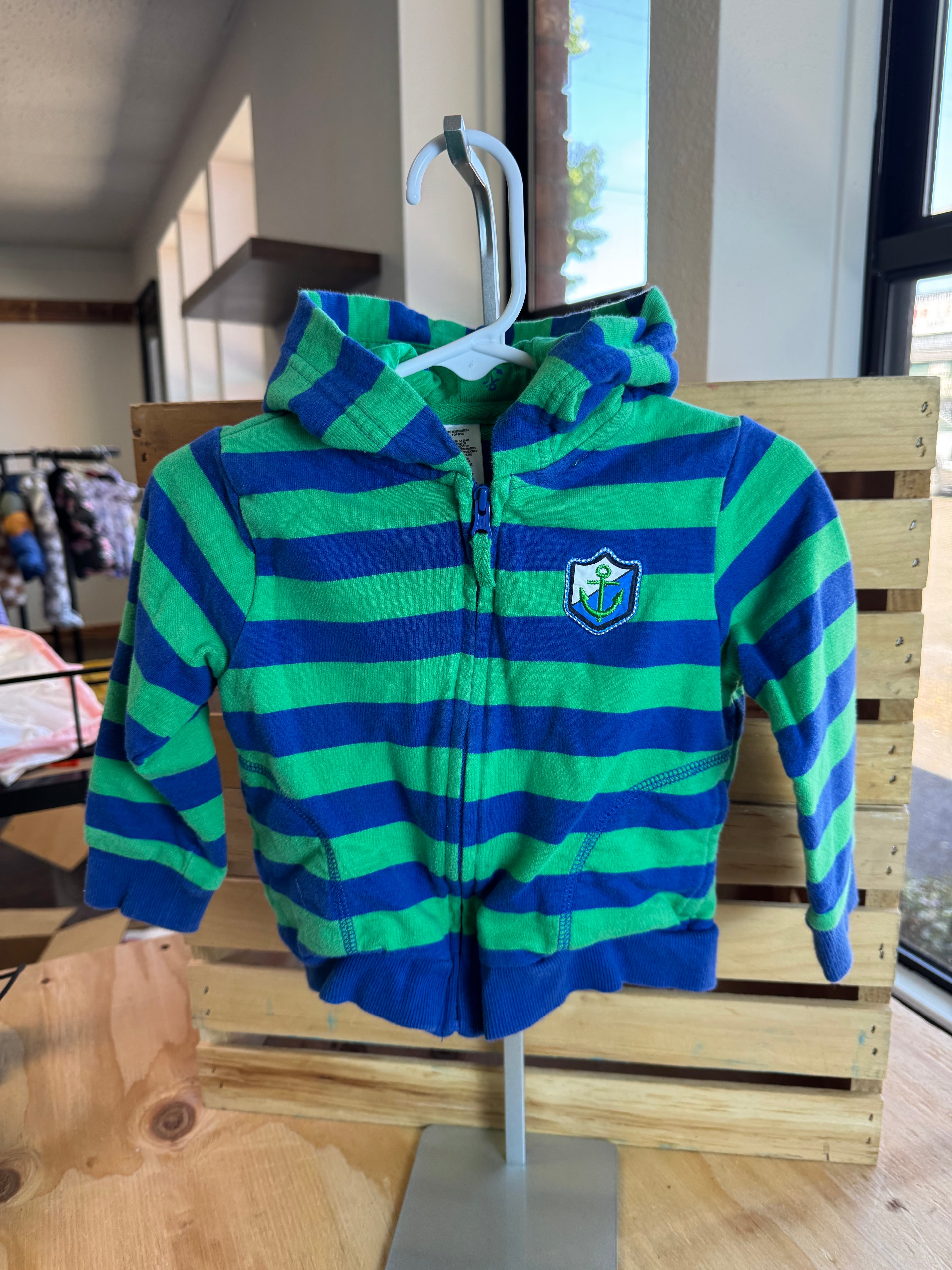 Carter’s Zipper Hoodie 18M