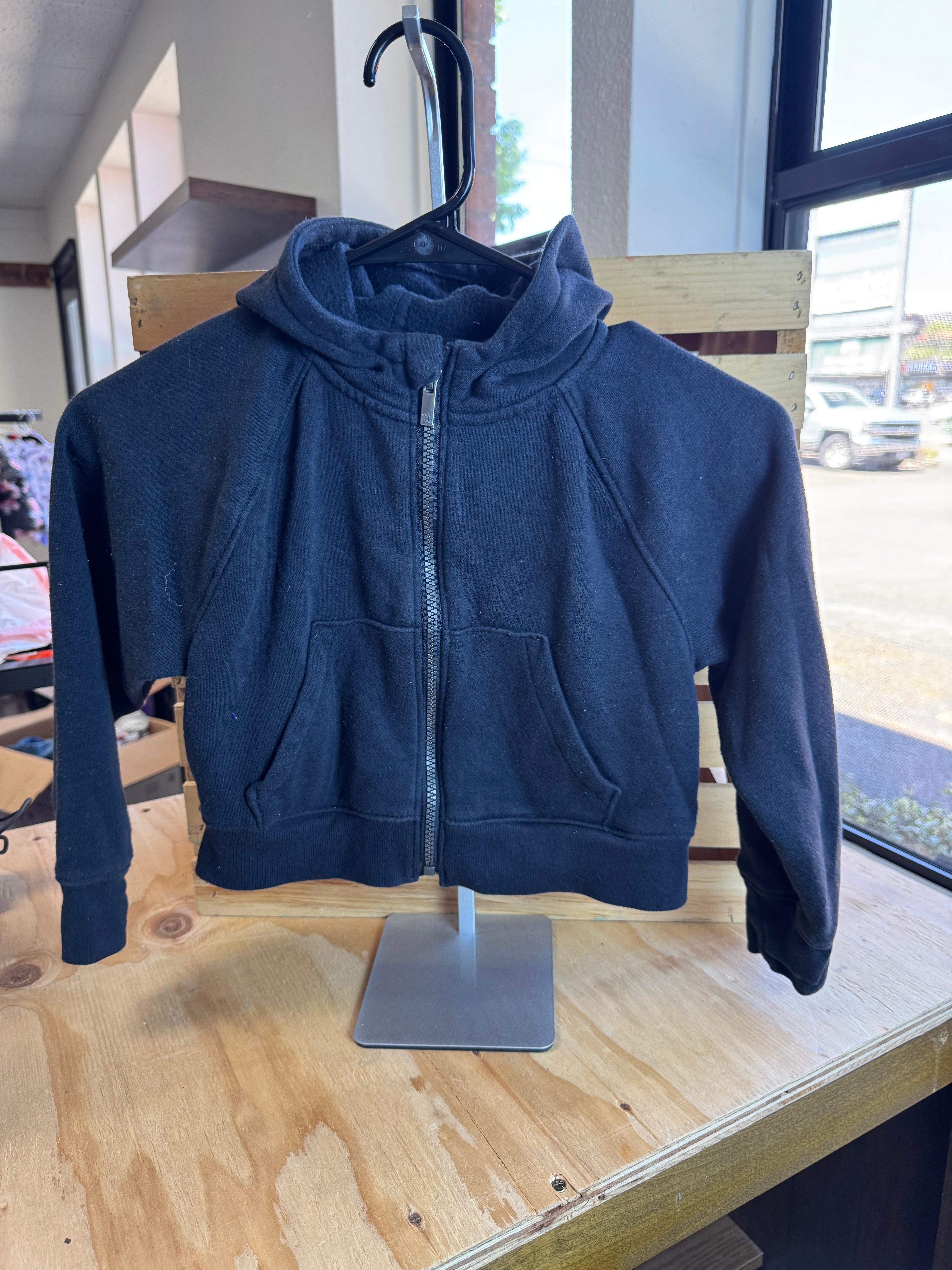 All in Motion Cropped Zipper Hoodie 4/5